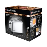 Russell Hobbs 23311-56 Victory Classic 2 Dilim Kırıntı Tepsili Telli Akıllı 1600 W İnox Mini Ekmek Kızartma Makinesi