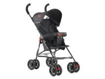 Babyhope SC-107 Katlanabilir 360 Derece Dönen Kabin Tipi Baston Bebek Arabası Siyah