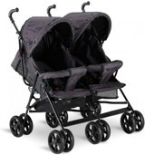 Babyhope BH-610 Katlanabilir 360 Derece Dönen Tam Yatar Baston Bebek Arabası Siyah