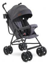 Babyhope SC-100 Katlanabilir 360 Derece Dönen Kabin Tipi Baston Bebek Arabası Siyah