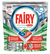 Fairy Platinum Plus Tablet Bulaşık Makinesi Deterjanı 50 Adet