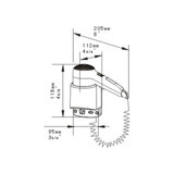 Xinda RCY120-18A1 1200 W Mini Otel Tipi Saç Kurutma Makinesi