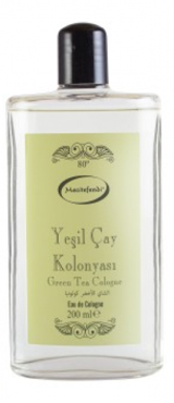 Mecitefendi Yeşil Çay Cam Şişe Kolonya 200 ml