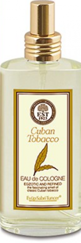 Eyüp Sabri Tuncer Cuban Tobacco Tütün Sprey Cam Şişe Kolonya 150 ml