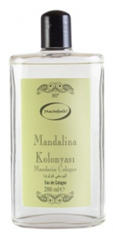 Mecitefendi Mandalina Cam Şişe Kolonya 200 ml