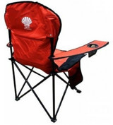 DFT Discovery Premium Katlanır Kolçaklı Çantalı Yetişkin Tekli Kırmızı Kamp Sandalyesi