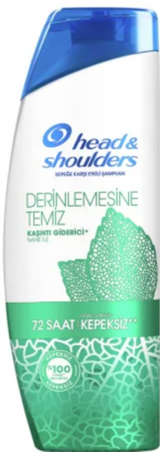 Head&Shoulders Derinlemesine Tüm Saçlar İçin Naneli Şampuan 400 ml