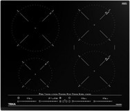 Teka IZC 64630 BK MST Siyah Cam 4 Gözlü Dokunmatik İndüksiyonlu Ankastre Ocak