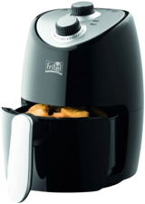 Fritel 4202 My Snacktastic Airfryer 2 lt Tek Hazneli Izgara Yapan Sıcak Hava Fritözü Siyah