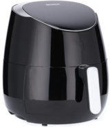 Severin 2445 XXL Airfryer 5 lt Tek Hazneli Led Ekranlı Yağsız Sıcak Hava Fritözü Siyah