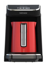 Goldmaster ProKıvam GM-9900 Tek Hazneli Otomatik 5 Fincan Közde Kahve Tadında 400 W Kırmızı Türk Kahvesi Makinesi