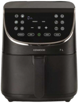 Kenwood HFP80.000BK XXXL Airfryer 7 lt Tek Hazneli Yağsız Sıcak Hava Fritözü Siyah