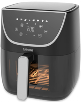 Goldmaster Gustofry GM-7487 Airfryer 5.7 lt Tek Hazneli Yağsız Sıcak Hava Fritözü Siyah