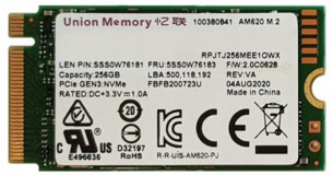 Union Memory AM620 RPJTJ256MEE1OWX M2 256 GB m2 2242 SSD