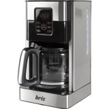Briz BR760 Zaman Ayarlı Filtreli Karaf 1800 ml Hazne Kapasiteli 12 Fincan Akıllı 1000 W İnox Filtre Kahve Makinesi