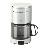 Braun Aromaster Classic KF47 Filtreli Karaf Hazne Kapasiteli 10 Fincan 1000 W Beyaz Filtre Kahve Makinesi