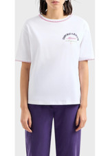 Emporio Armani Bayan T-Shirt 3D2T8E 2Jıdz 0100 Beyaz Xs