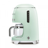 Smeg DCF01 Zaman Ayarlı Filtreli Karaf 1400 ml Hazne Kapasiteli Akıllı 1050 W Yeşil Filtre Kahve Makinesi