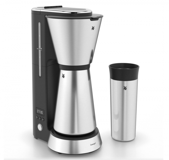 WMF Kitchenminis Termos Karaf Zaman Ayarlı Filtreli Termos 800 ml Hazne Kapasiteli Akıllı Mini 870 W İnox Filtre Kahve Makinesi