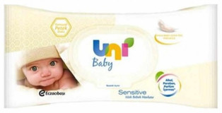 Uni Baby Sensitive Antibakteriyel 56 Yaprak Islak Mendil