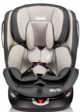 Kanz Gofix Isofix 360 Derece Dönen Yatabilen Yükseklik Ayarlı Sürüş Yönü Oto Koltuğu Bej