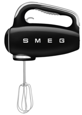 Smeg HMF01 250 W Hamur Yoğurmalı Çırpıcılı Siyah Tekli Mikser