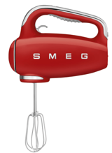 Smeg HMF01 250 W Hamur Yoğurmalı Çırpıcılı Kırmızı Tekli Mikser