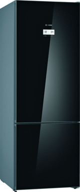 Bosch KGN56LBF0N Çift Kapılı Nofrost F Enerji Sınıfı 508 lt Siyah Alttan Donduruculu Solo Kombi Tipi Buzdolabı