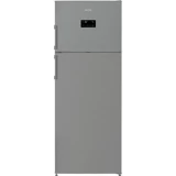 Altus AL 375 XL Çift Kapılı Statik F Enerji Sınıfı 455 lt Inox Üstten Donduruculu Solo Kombi Tipi Buzdolabı