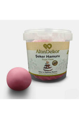 Altındekor Glutensiz Pembe Şeker Hamuru 1 kg