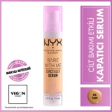 Nyx Makeup With Me 06 Tan Nemlendiricili Göz Altı ve Yüz Likit Serum Kapatıcı