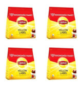 Lipton Yellow Label Demlik Poşet Çay 4x150 Adet