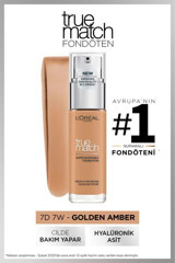 L'Oréal Paris True Match 7D Golden Amber Likit Serum Fondöten 30 ml