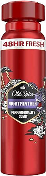 Old Spice Night Panther Sprey Erkek Deodorant 150 ml