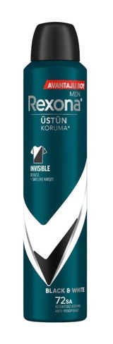 Rexona Invisible Sprey Erkek Deodorant 200 ml