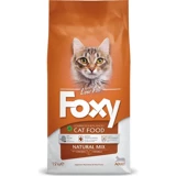 Foxy Natural Mix Tavuklu Yetişkin Kuru Kedi Maması 12 kg
