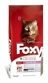 Foxy Colour Mix Karışık Yetişkin Kuru Kedi Maması 15 kg