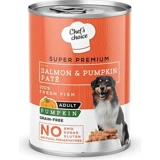Chefs Choice Super Premium Somon Aromalı Soslu Yetişkin Köpek Maması 400 gr Tekli