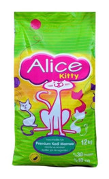 Alice Kitty Tavuklu Yavru Kuru Kedi Maması 12 kg