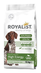 Royalist Kuzu Eti Tüm Irklar Yetişkin Köpek Maması 15 kg