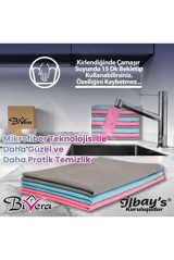 Bivera Mikrofiber Temizlik Bezi 6'lı