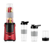 Fakir Dynamic 570 ml Plastik Hazneli Buz Kırıcılı Smoothie Blender Kırmızı