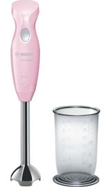 Bosch MSM2410K 700 ml Plastik Hazneli Çift Bıçaklı El Blender Pembe