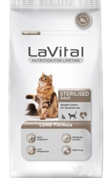 La Vital Kuzu Etli Kısırlaştırılmış Yetişkin Kuru Kedi Maması 12 kg