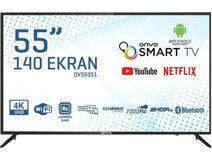 Onvo OV55350 55 inç 4K Ultra HD 139 Ekran Flat Uydu Alıcılı Smart LED Android Televizyon