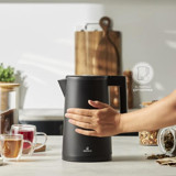 Karaca Cool Touch Çelik 1.7 lt 2200 W Siyah Kettle