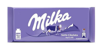 Milka Tablet Sütlü Çikolata 80 gr 6 Adet