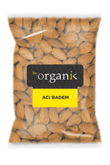 By Organik Organik Tane Çiğ Badem İçi 500 gr