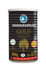 Marmarabirlik Gold Salamura Az Tuzlu Siyah Zeytin Teneke 800 gr
