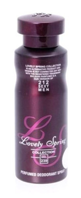 Lovely Spring 212 Sexy Sprey Erkek Deodorant 200 ml